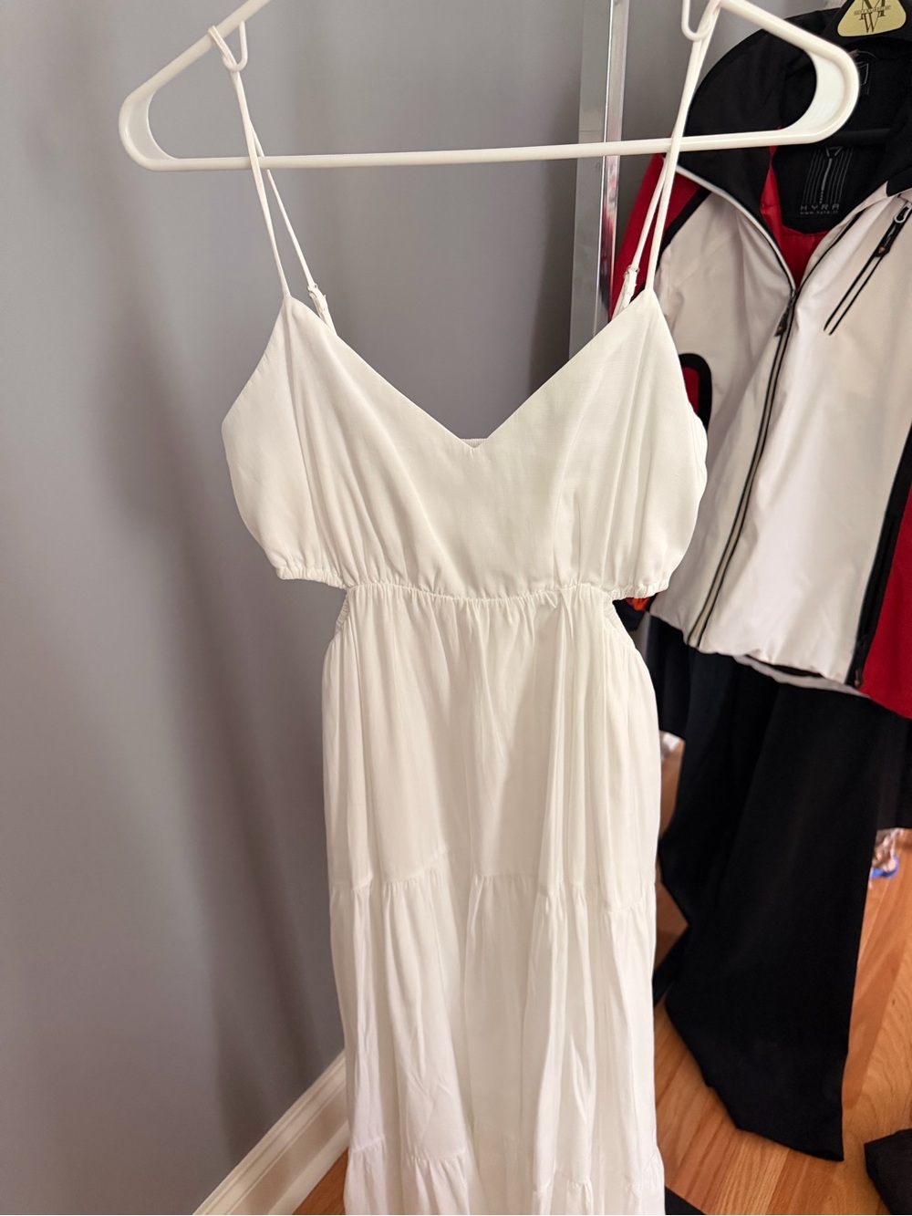 White Spaghetti Strap Maxi Dress - Classic Summer Style